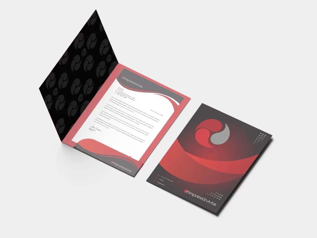 Carpetas corporativas para empresas