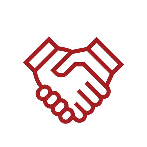 GIF de apretón de manos - Aliado estratégico