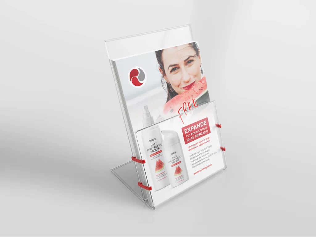 Folleto promocional para empresas